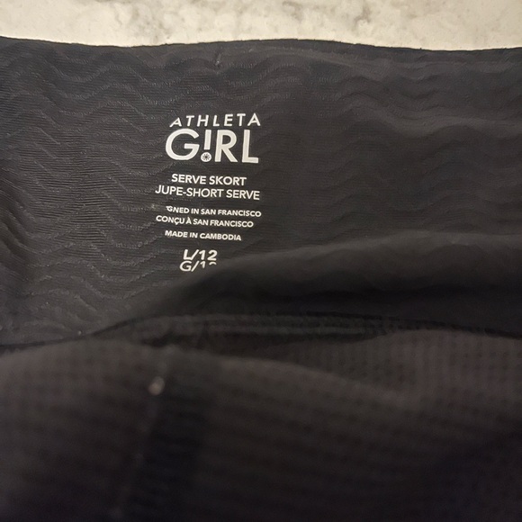 Athleta Other - Lot of FIVE Athleta girls shorts and skorts size 12
3 skorts and 2 shorts